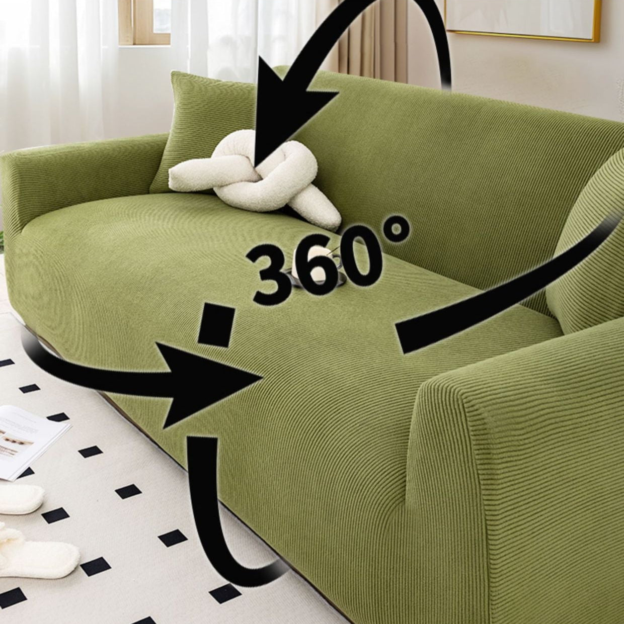 Vika - Stretch Sofa Cover Full Protection