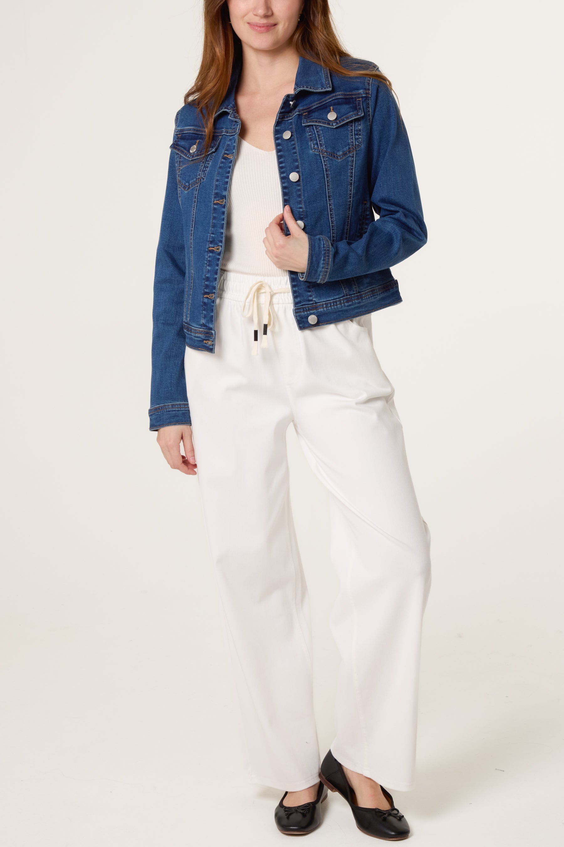 Stretch Denim Jacket