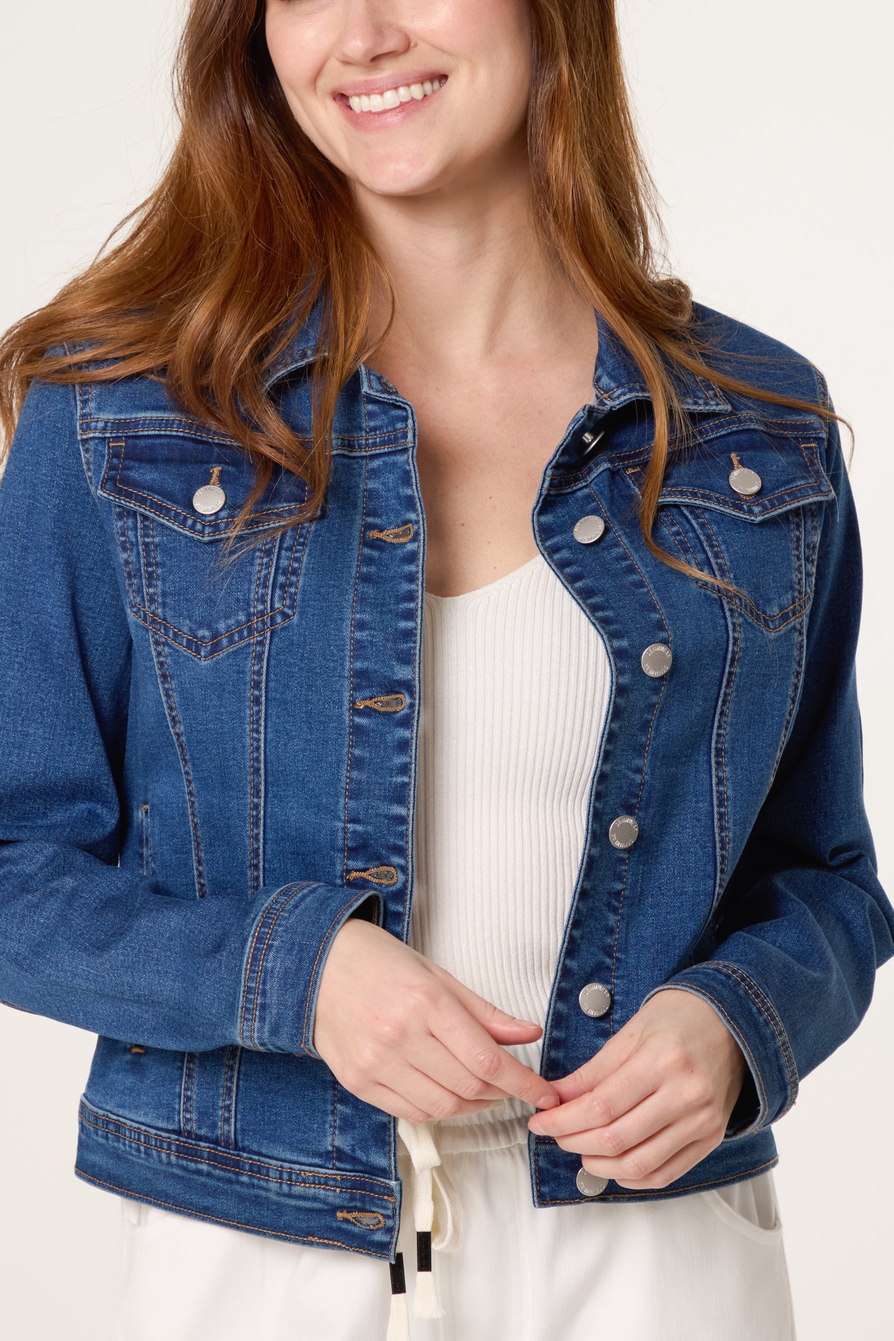 Stretch Denim Jacket