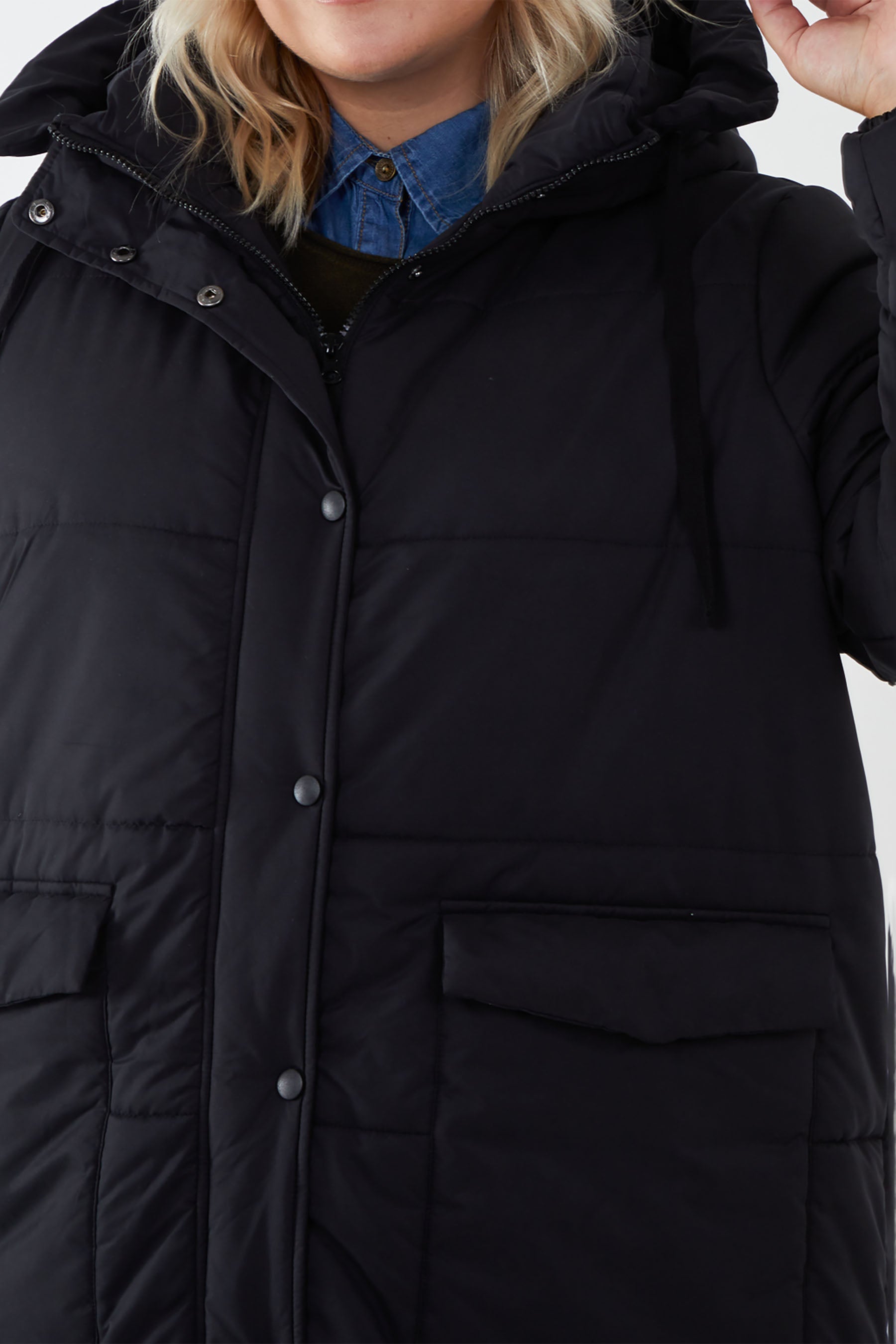 Curve Oversize Longline Puffer Duvet Coat