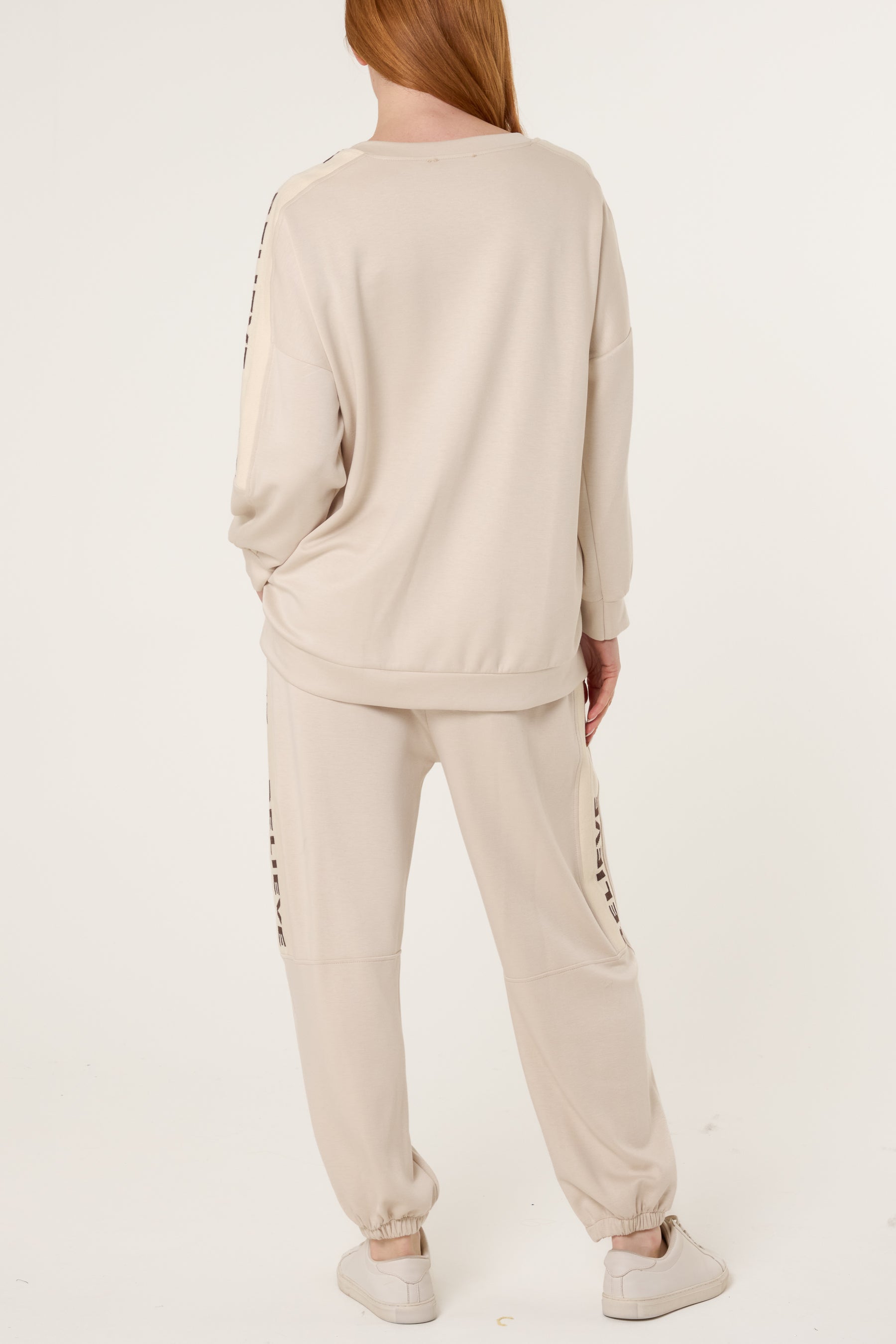 "Believe" Side Detail Tracksuit