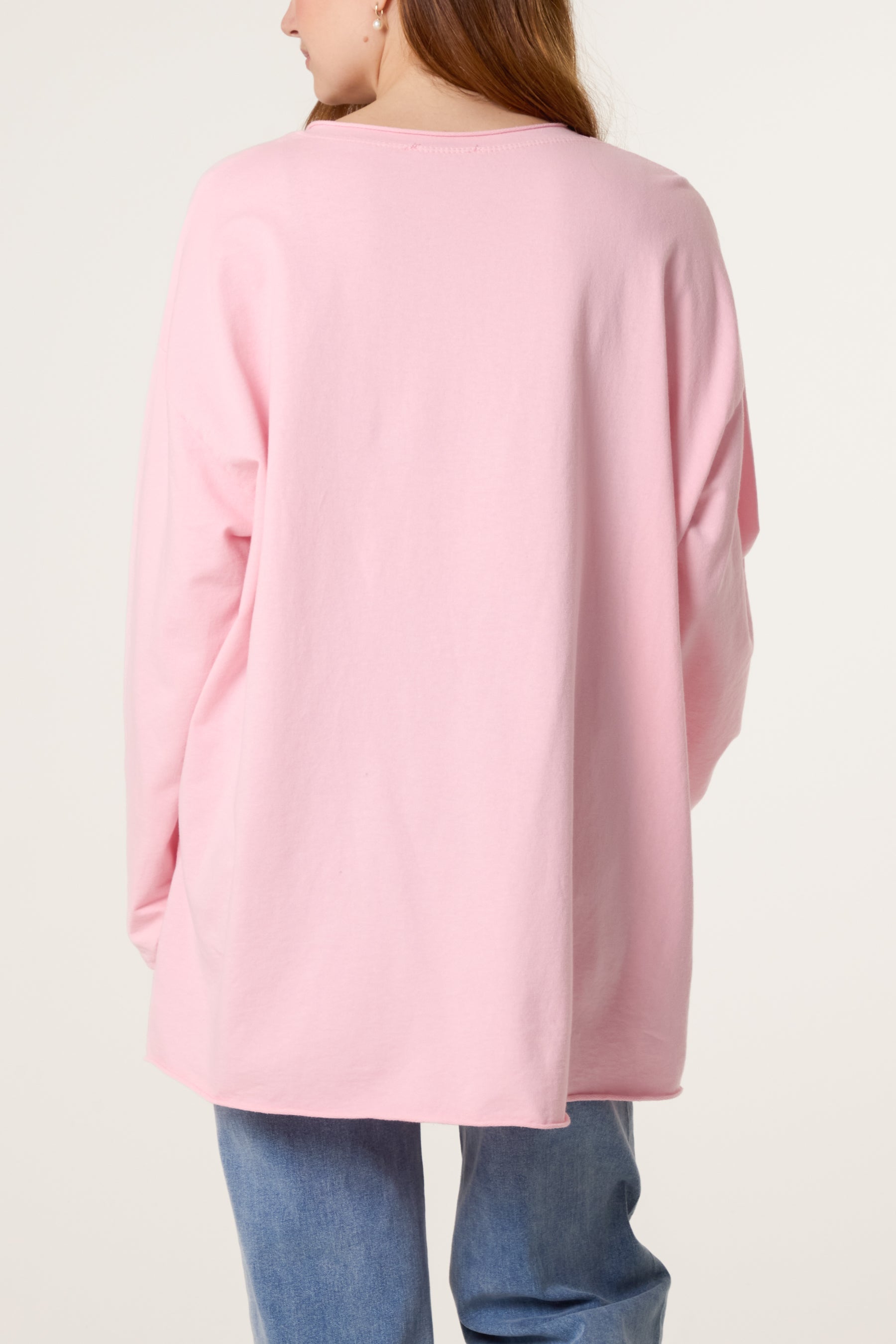 Star Long Sleeve Cotton Top