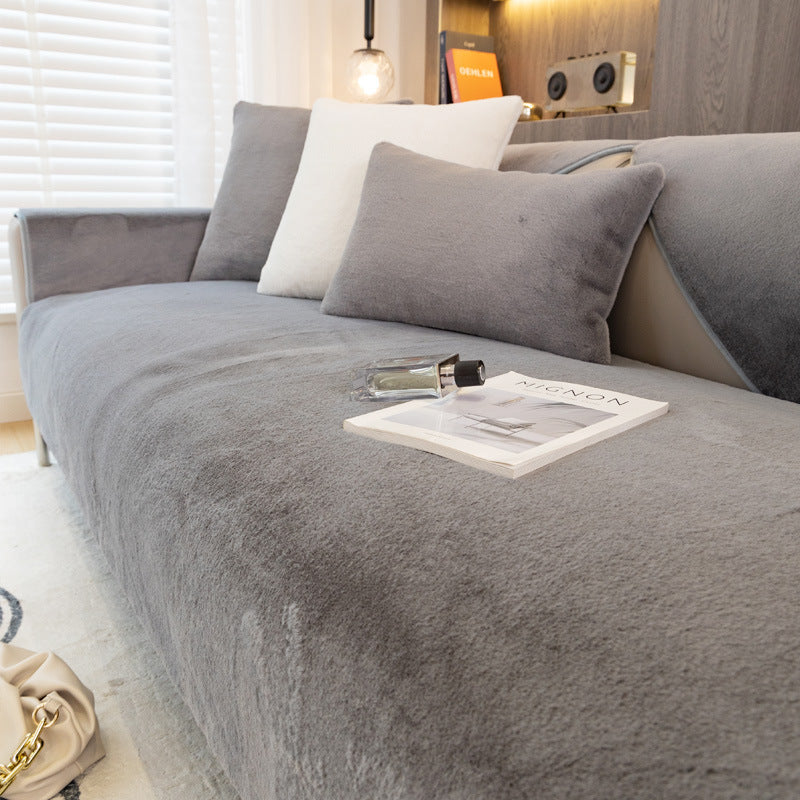 Dalvik - Soft Velvet Non-Slip Sofa Cover