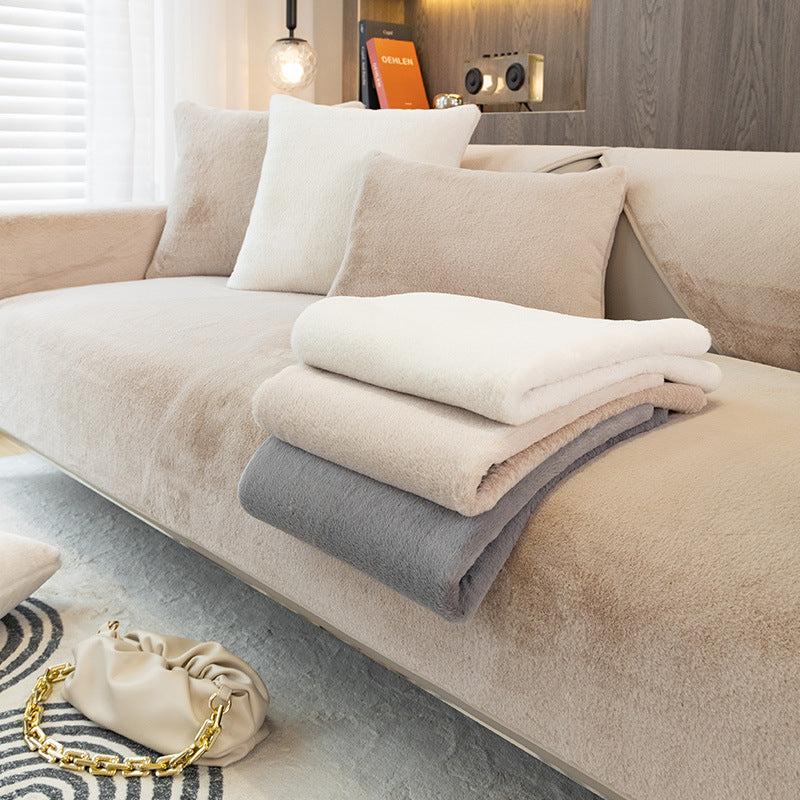 Dalvik - Soft Velvet Non-Slip Sofa Cover