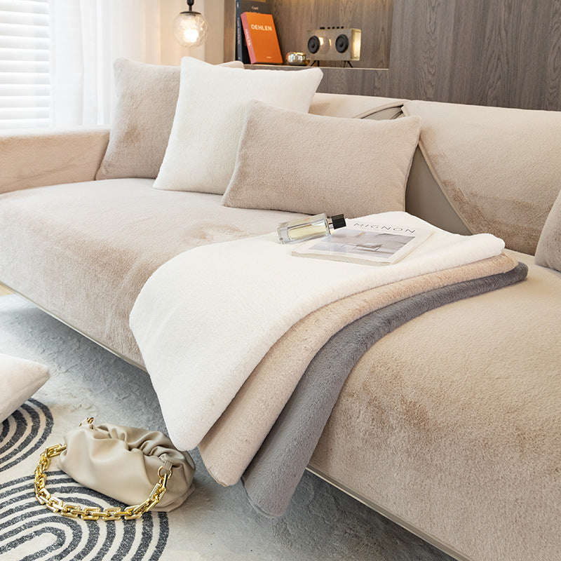 Dalvik - Soft Velvet Non-Slip Sofa Cover