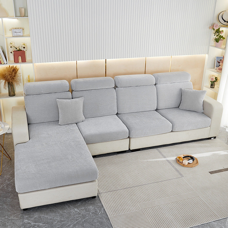 Sofa refreshed with a Meave cover