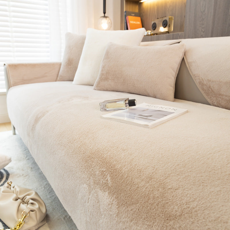 Dalvik - Soft Velvet Non-Slip Sofa Cover