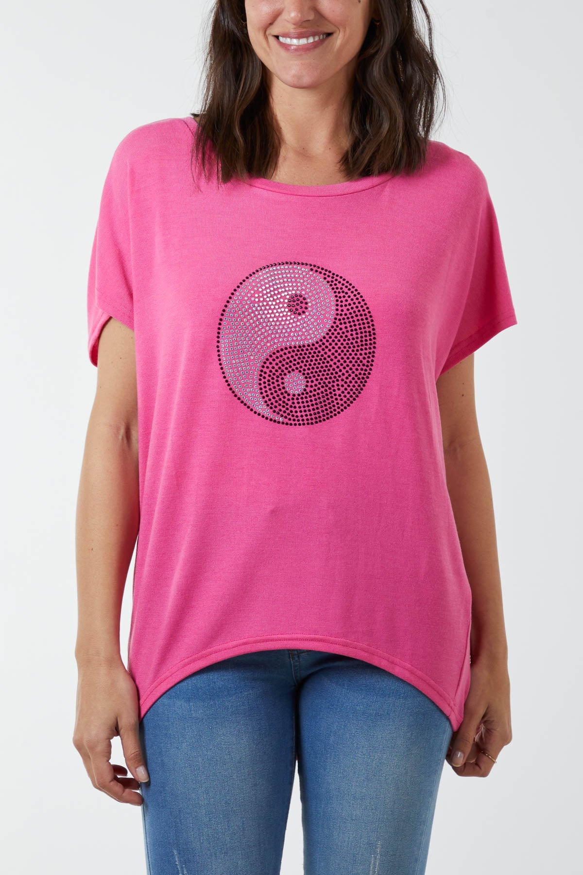 Yin & Yang Diamante Top
