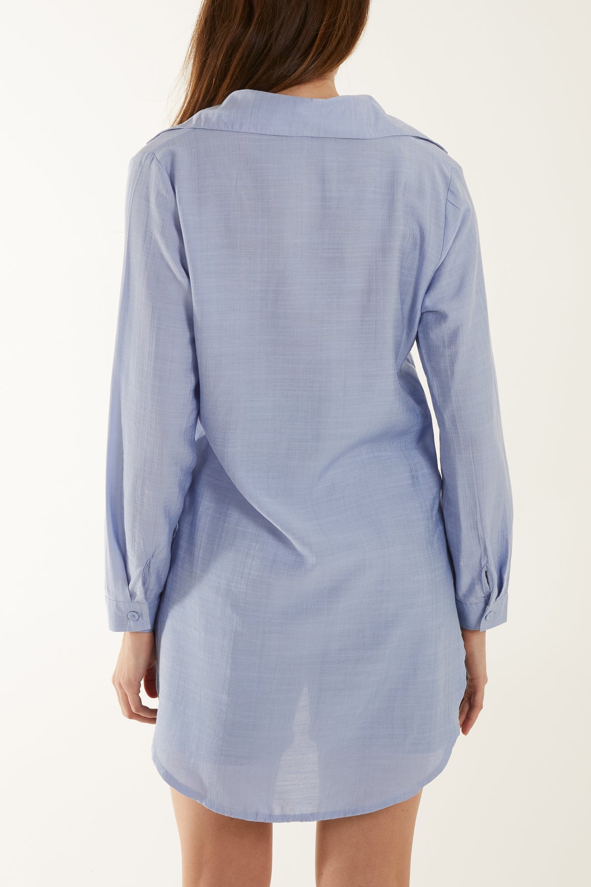 Oversized Lightweight Pocket Shirt