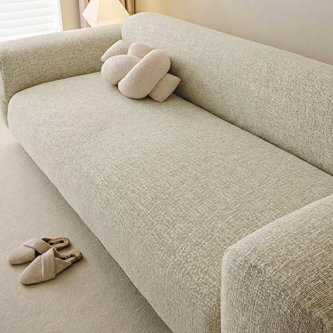 Svea - Chenille Stretch Sofa Cover Full Protection
