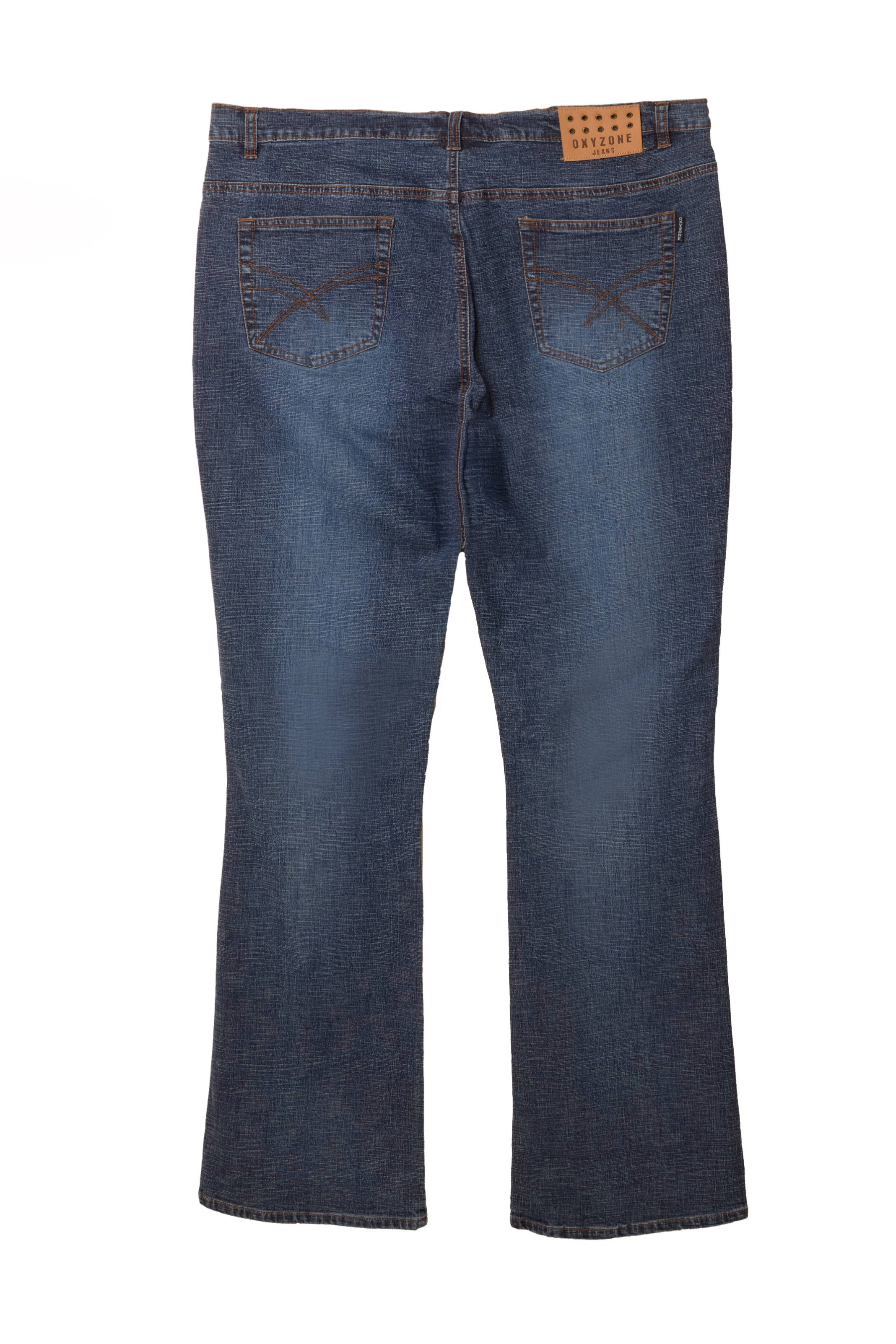 Curve Double Button Jeans