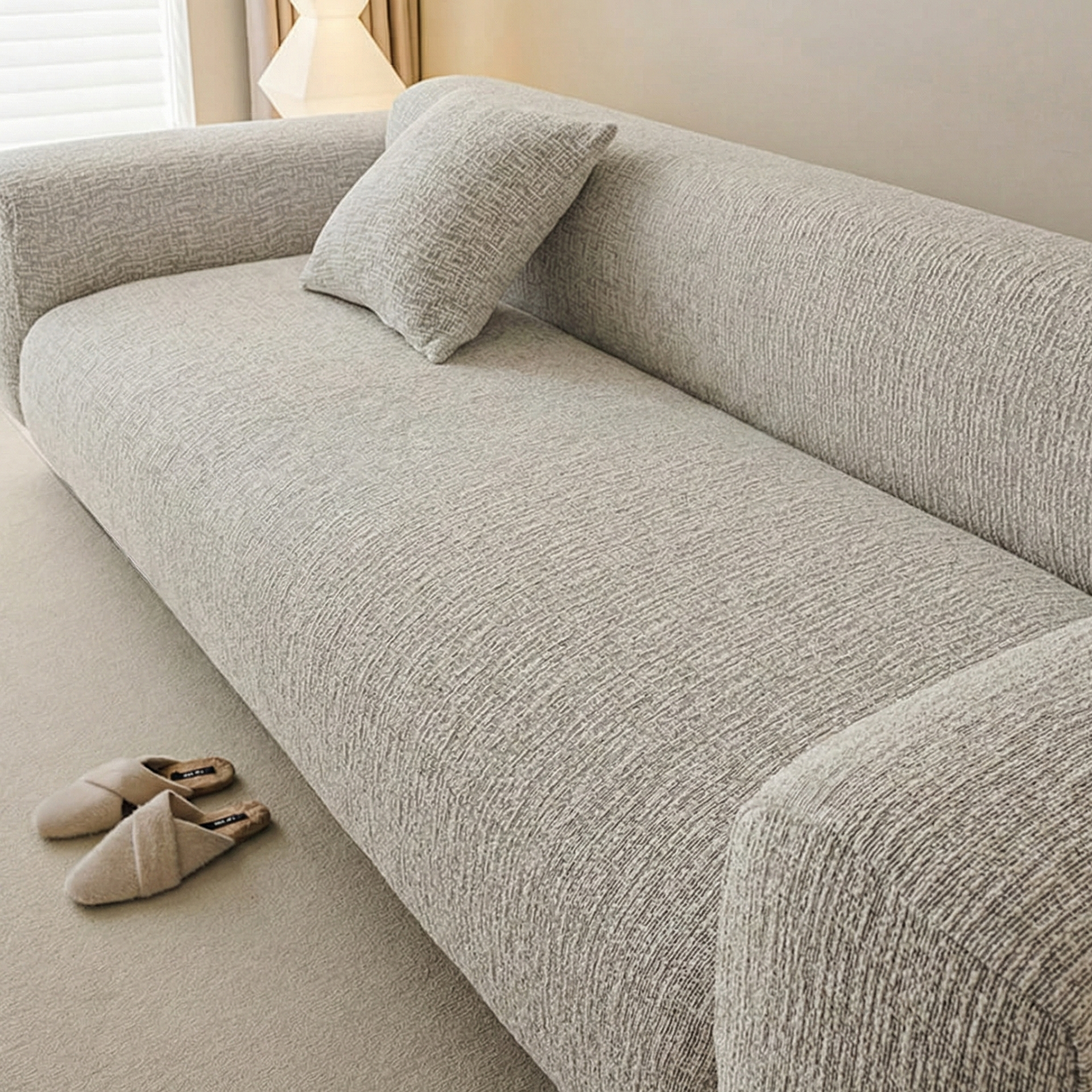 Svea - Chenille Stretch Sofa Cover Full Protection