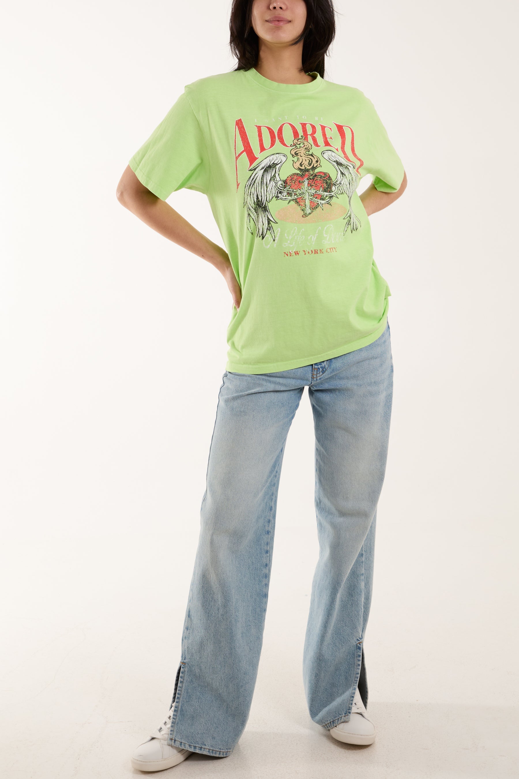 Adored Print T-Shirt