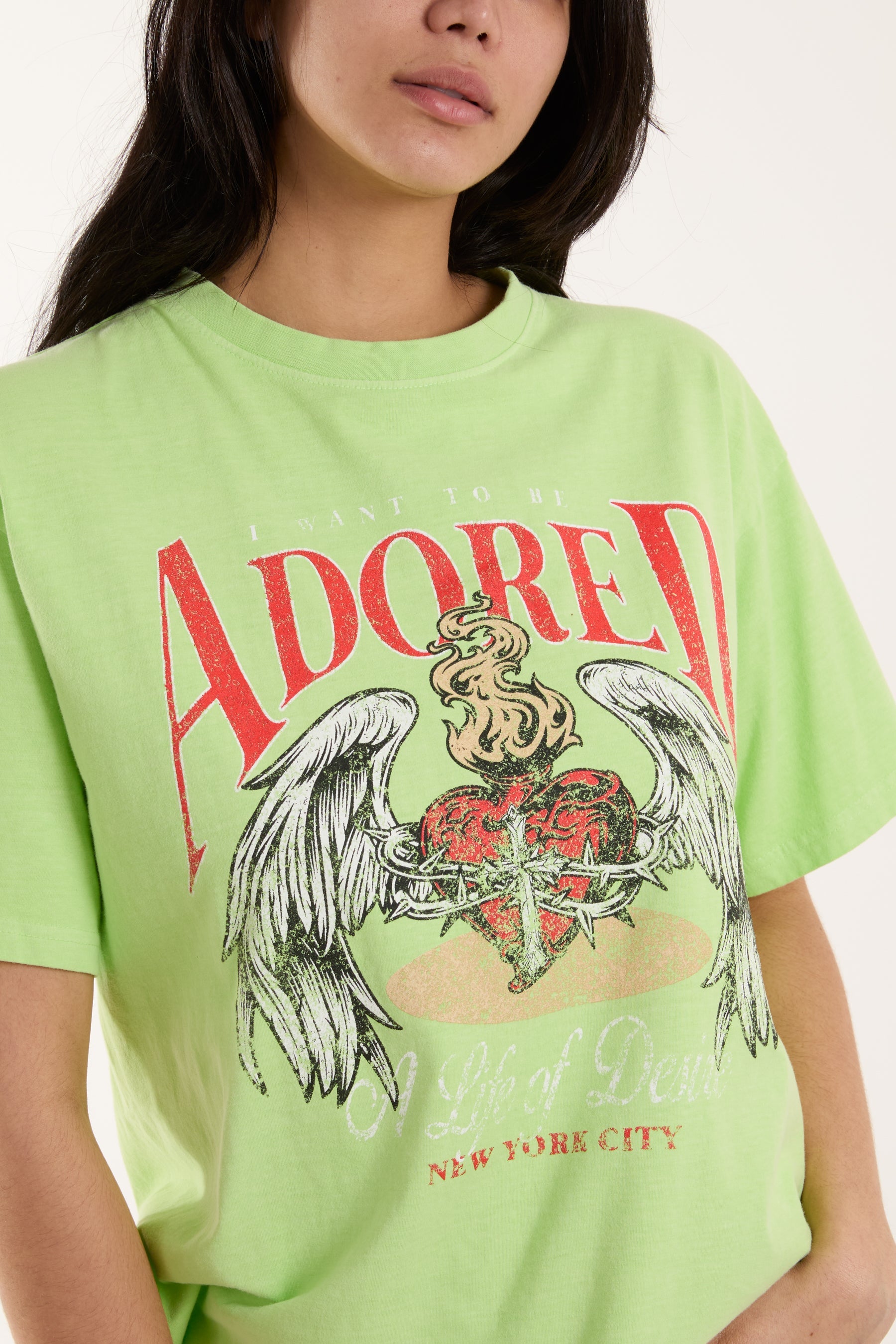 Adored Print T-Shirt