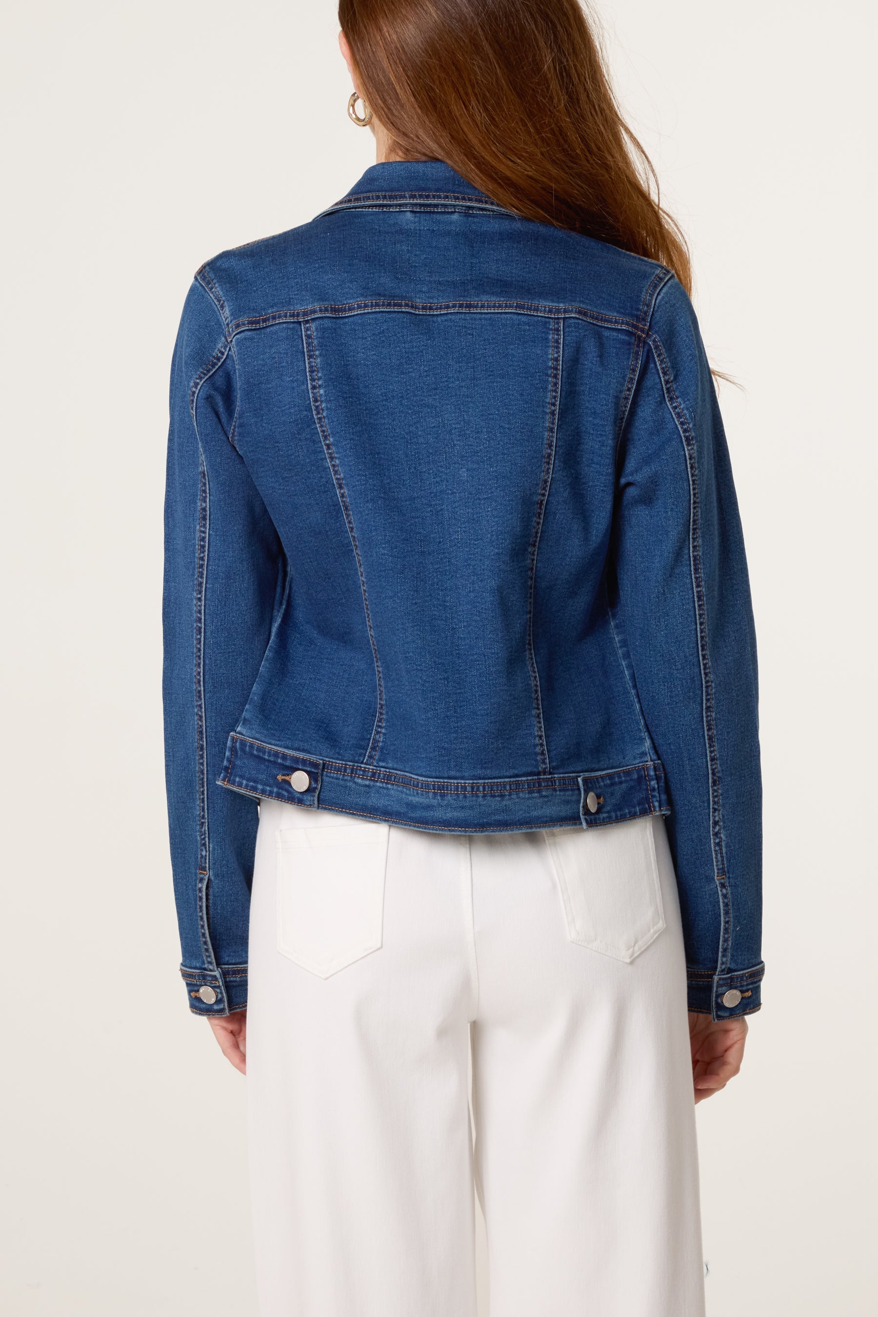 Stretch Denim Jacket