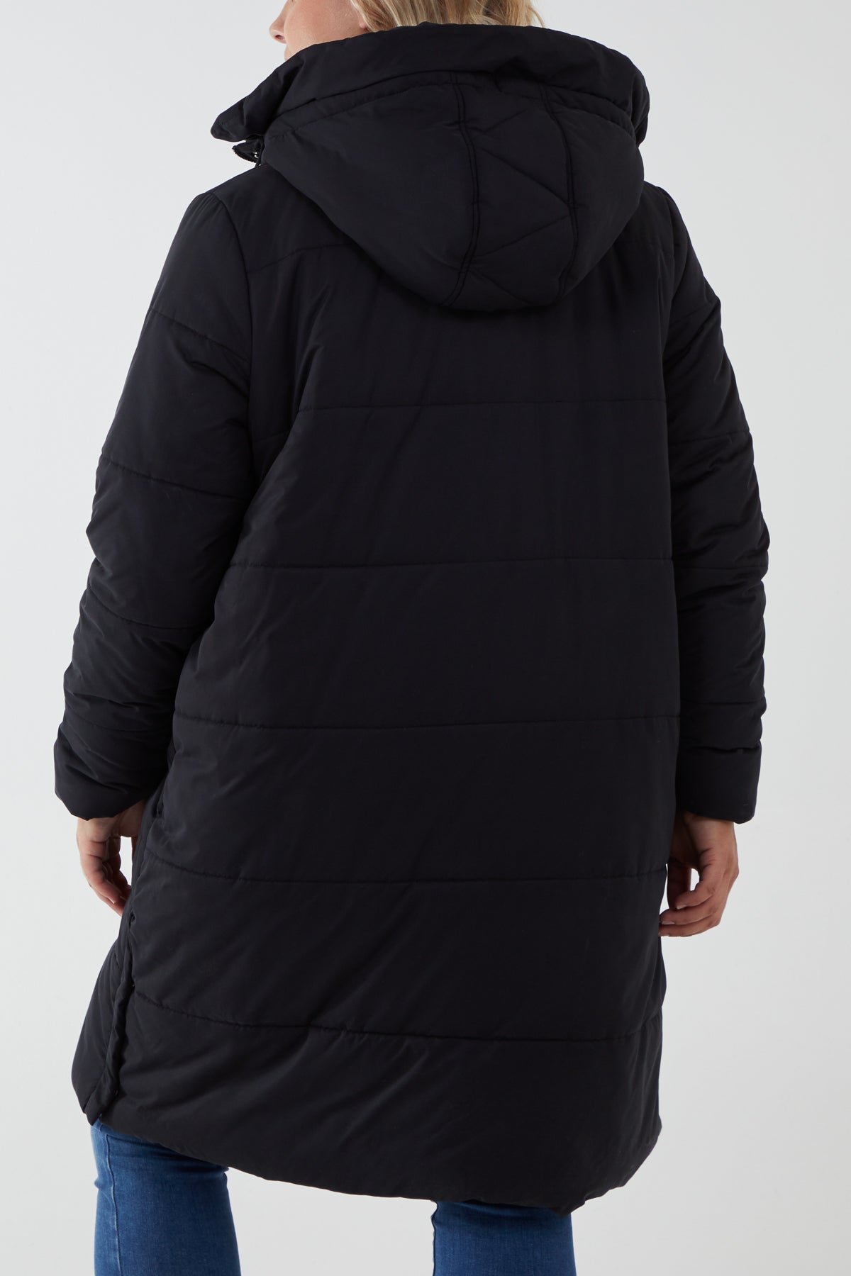 Curve Oversize Longline Puffer Duvet Coat