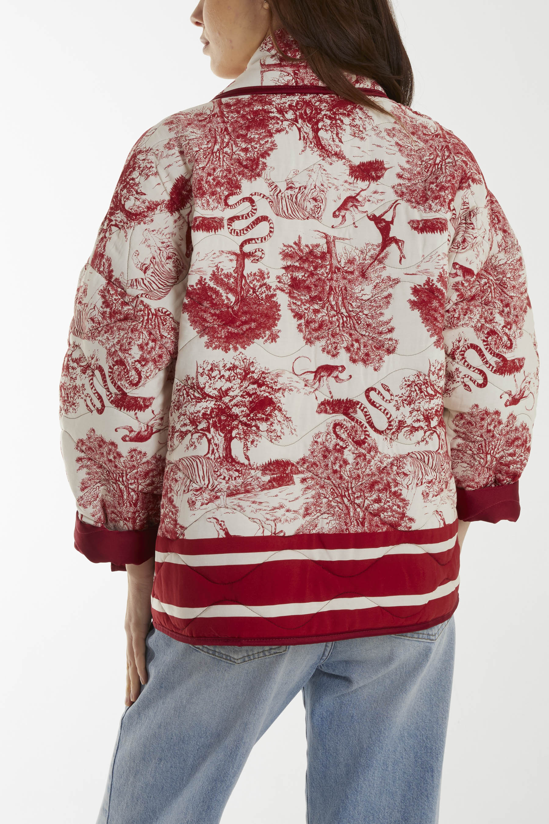 Tuile Du Jouy Quilted Jacket