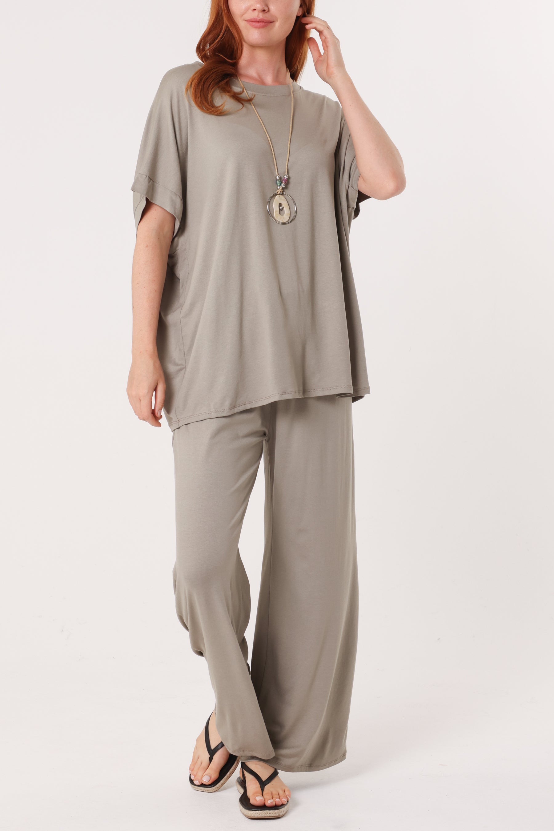 Necklace Jersey Co-Ord Set