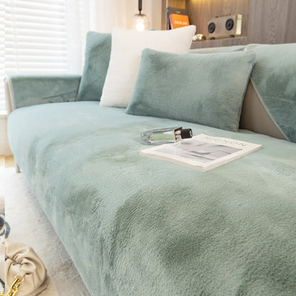 Dalvik - Soft Velvet Non-Slip Sofa Cover