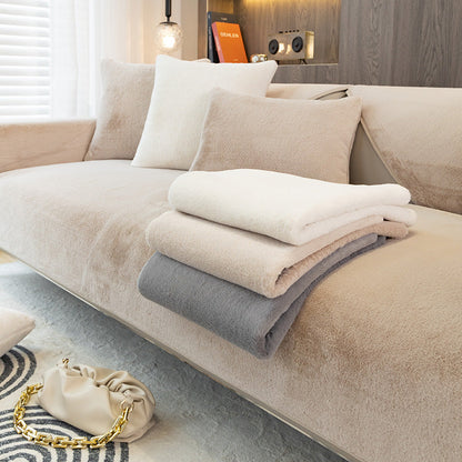 Dalvik - Soft Velvet Non-Slip Sofa Cover