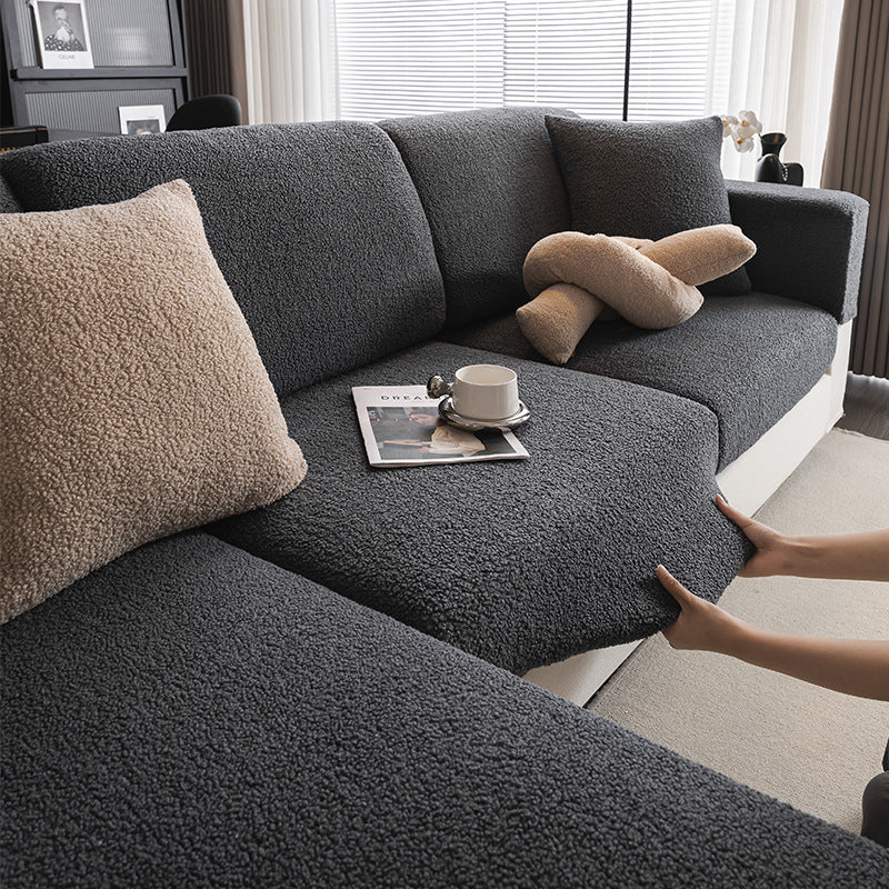 Yrsa - Teddy Stretch Sofa Cover for Individual Cushions