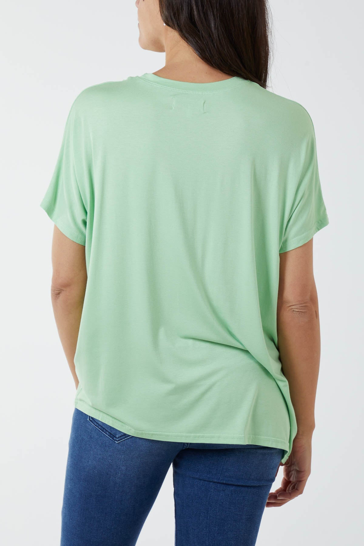 Asymmetric Diamante Star Top