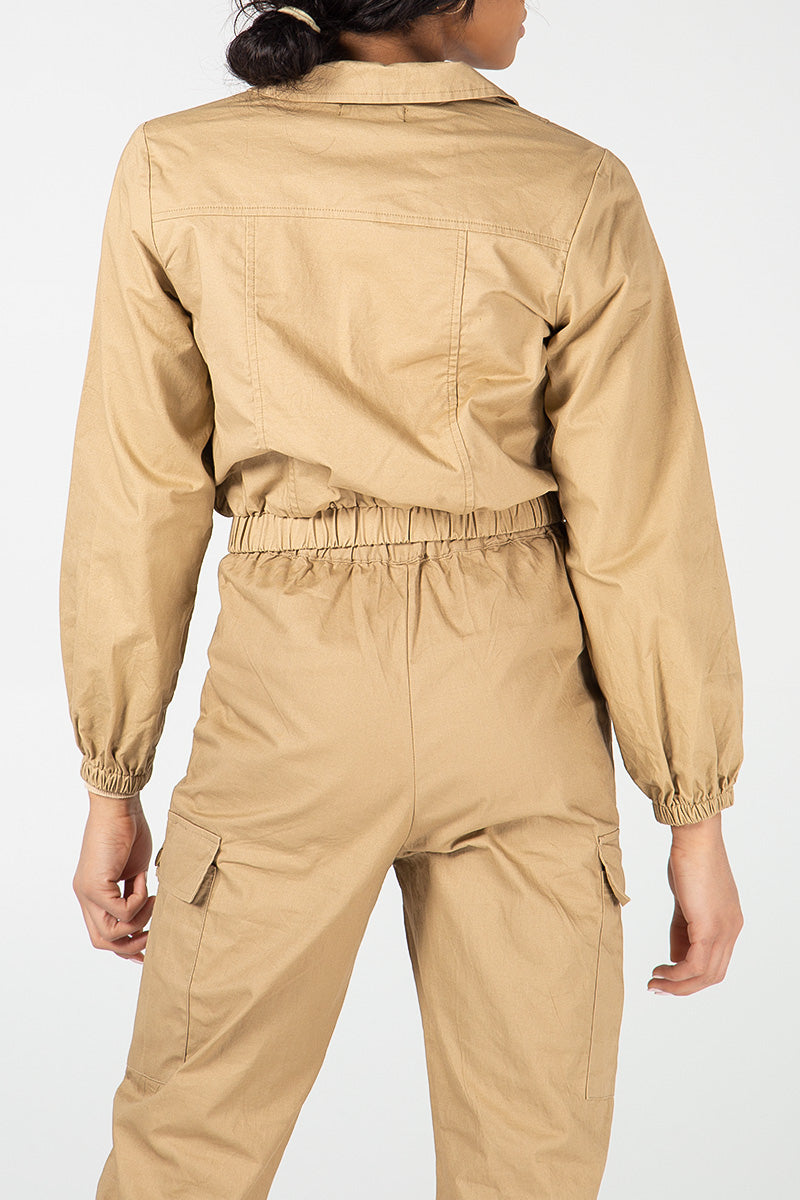 Crop Safari Jacket