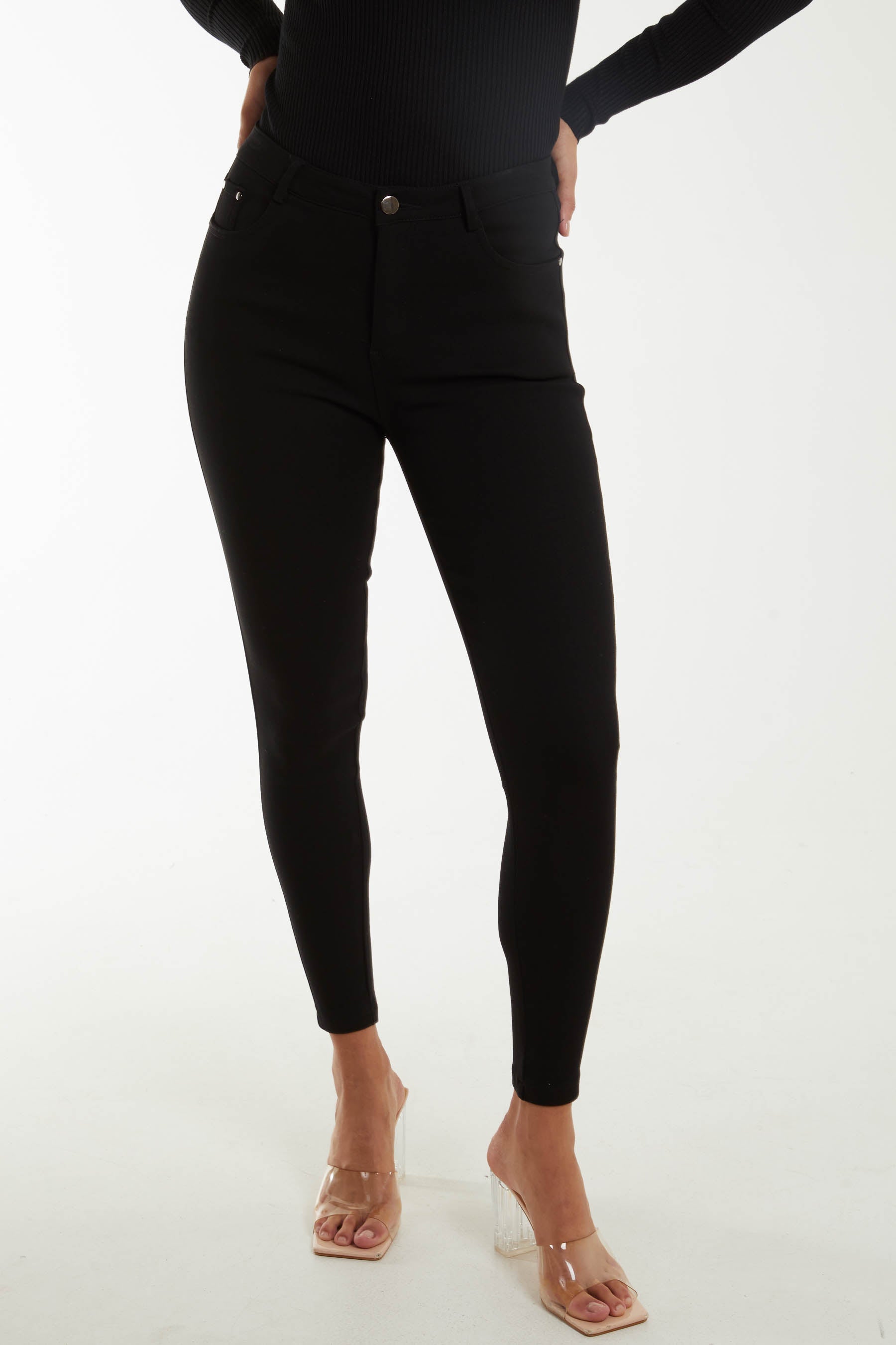 Mid Rise Skinny Ankle Jeans