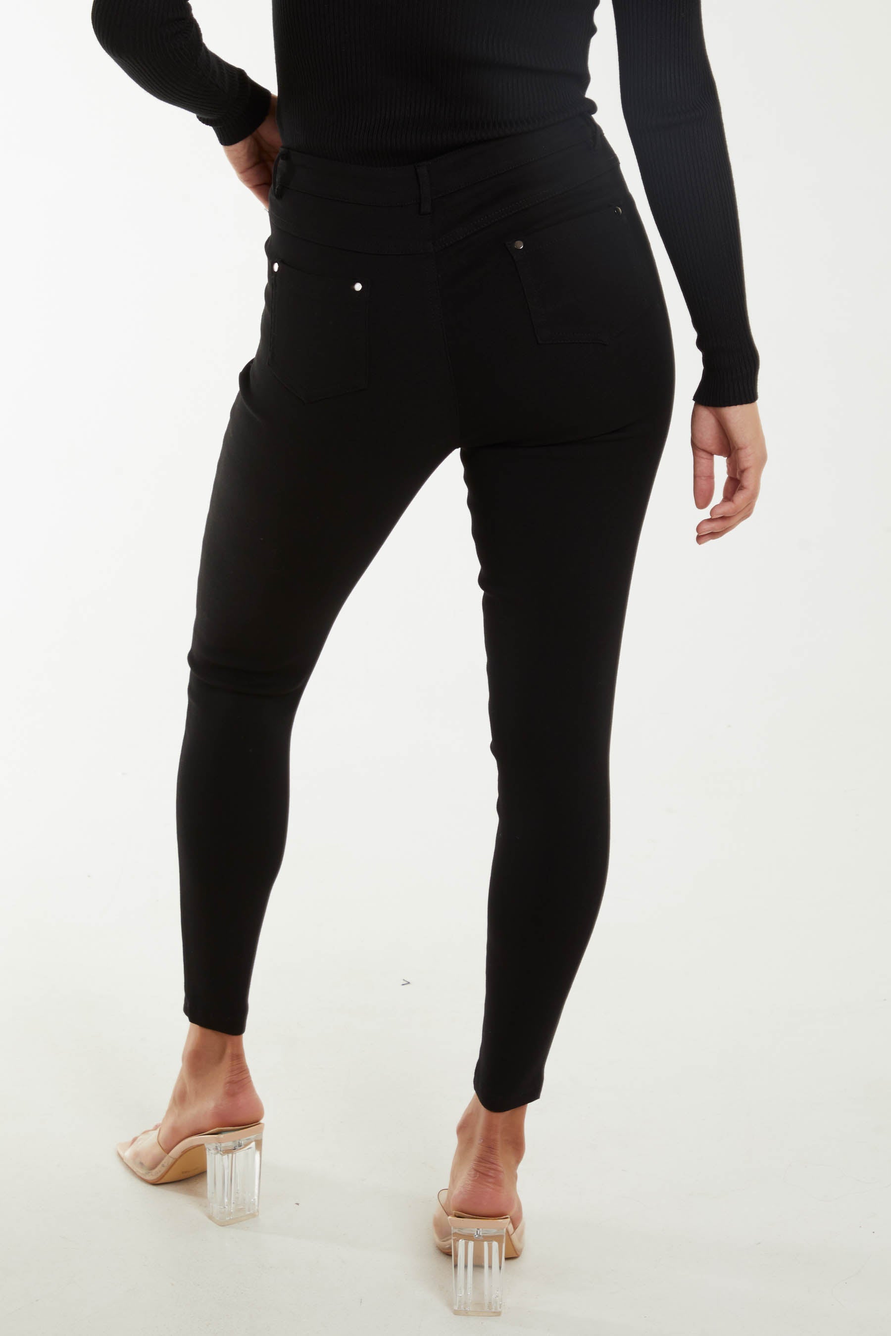 Mid Rise Skinny Ankle Jeans