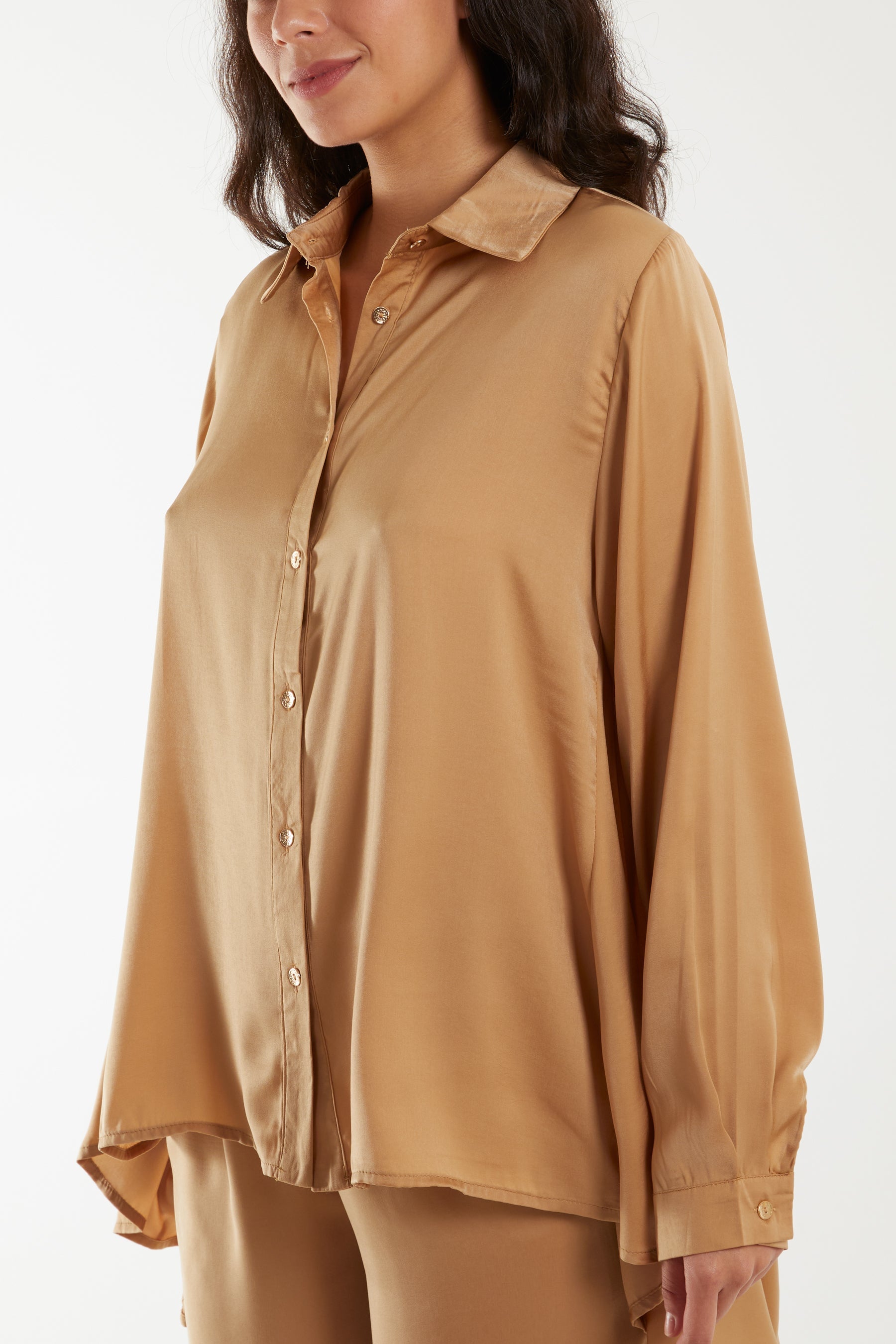 Lightweight Shirt & Wide Leg Trouser Co-Ord