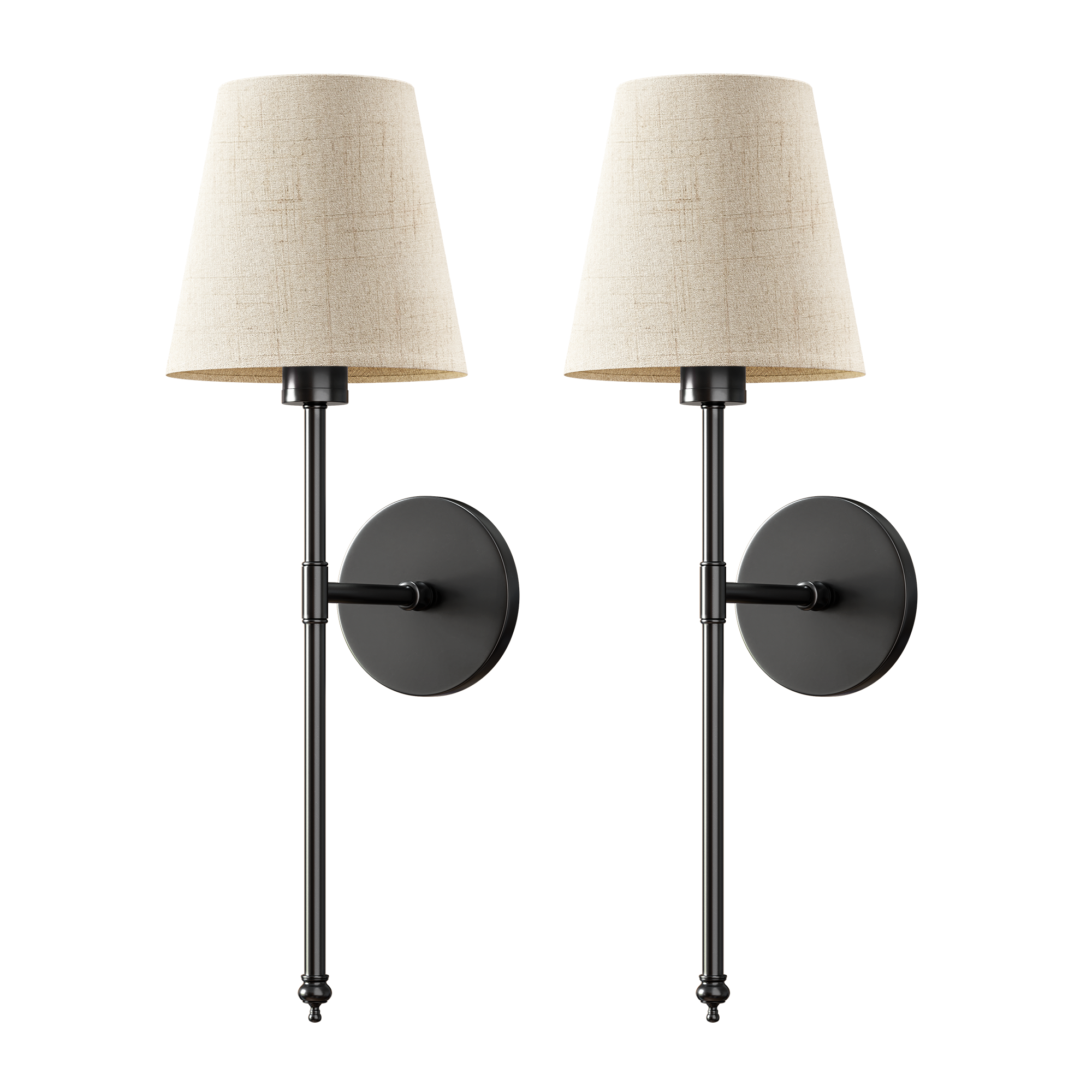 WIRELESS SAND WALL SCONCES (SET OF 2)