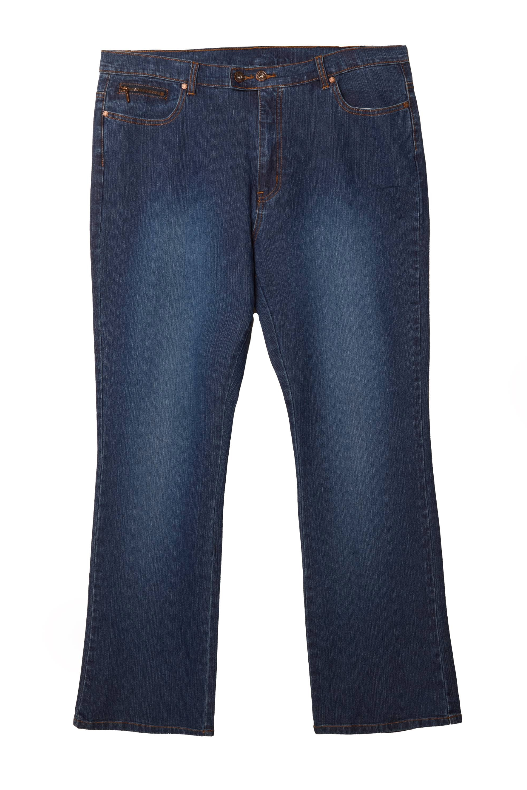 Curve Double Button Jeans
