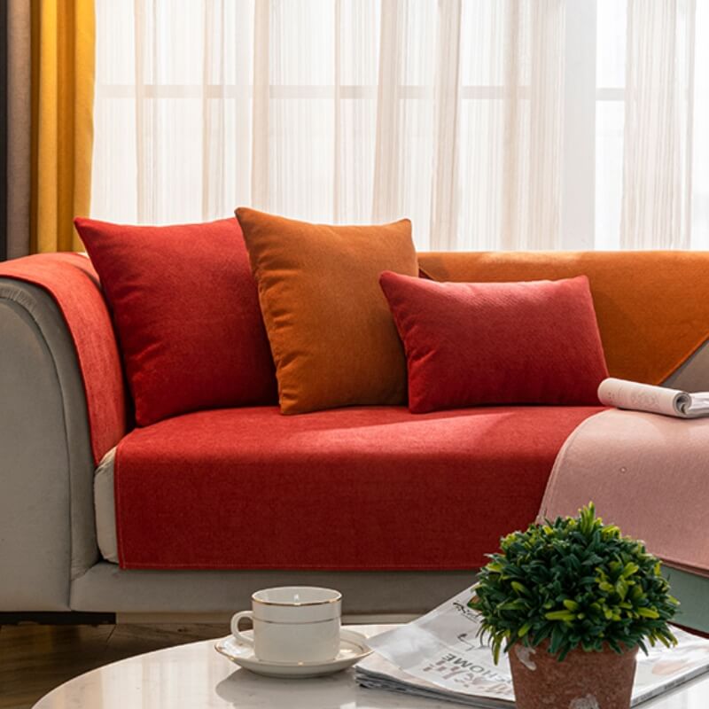Eldvik - Comfortable Chenille Non-Slip Sofa Cover