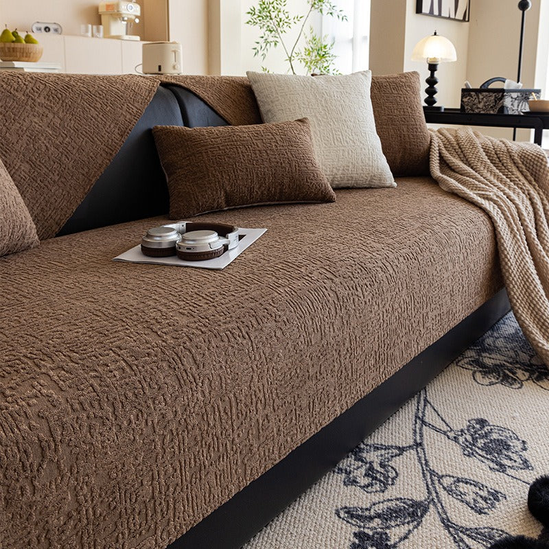 Vilda - Chenille Non-Slip Sofa Cover