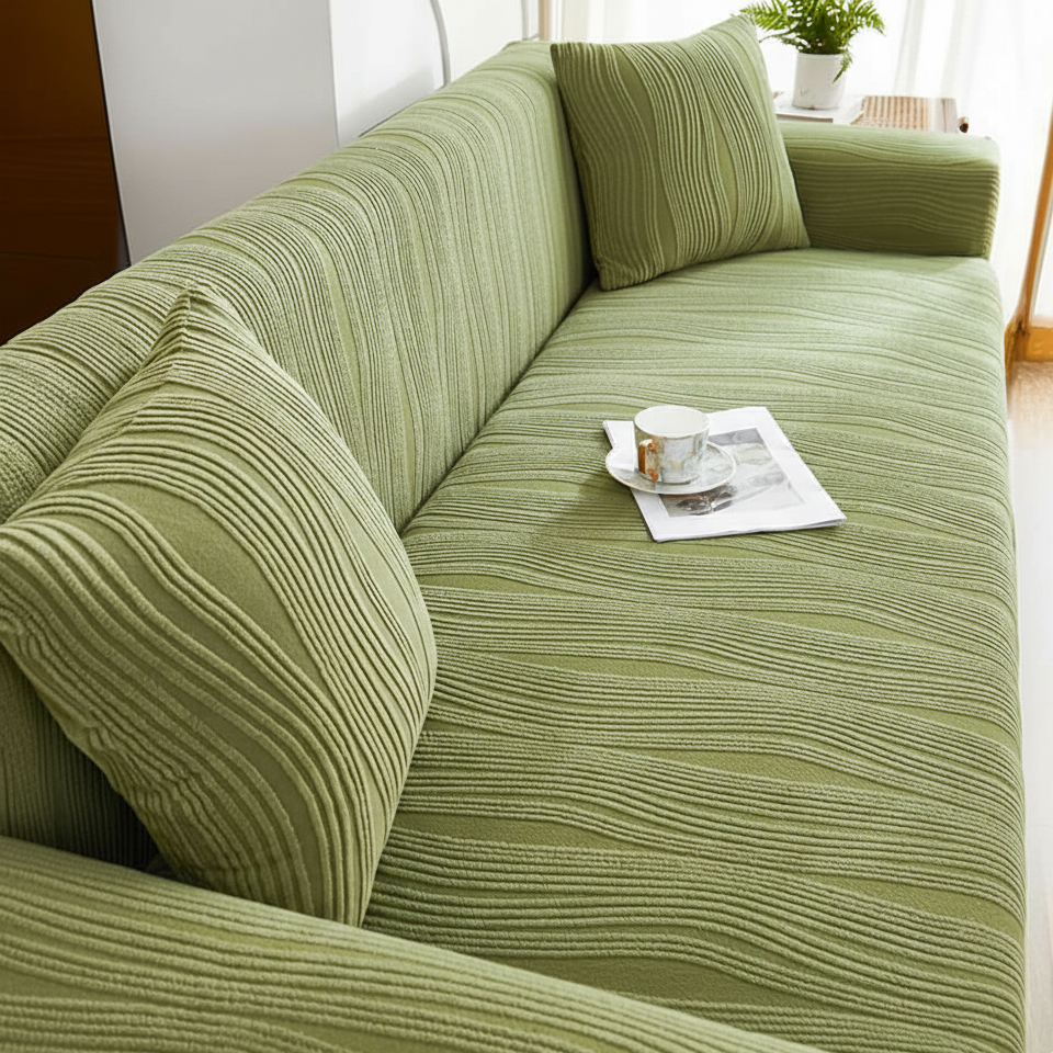 Vora - Jacquard Stretch Sofa Cover
