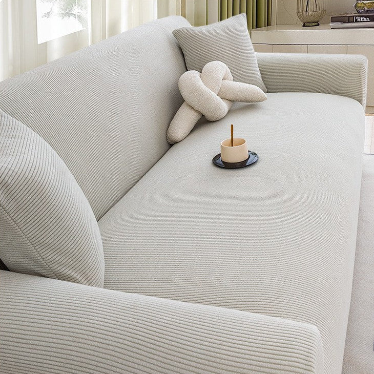 Sofa refreshed with a Meave cover