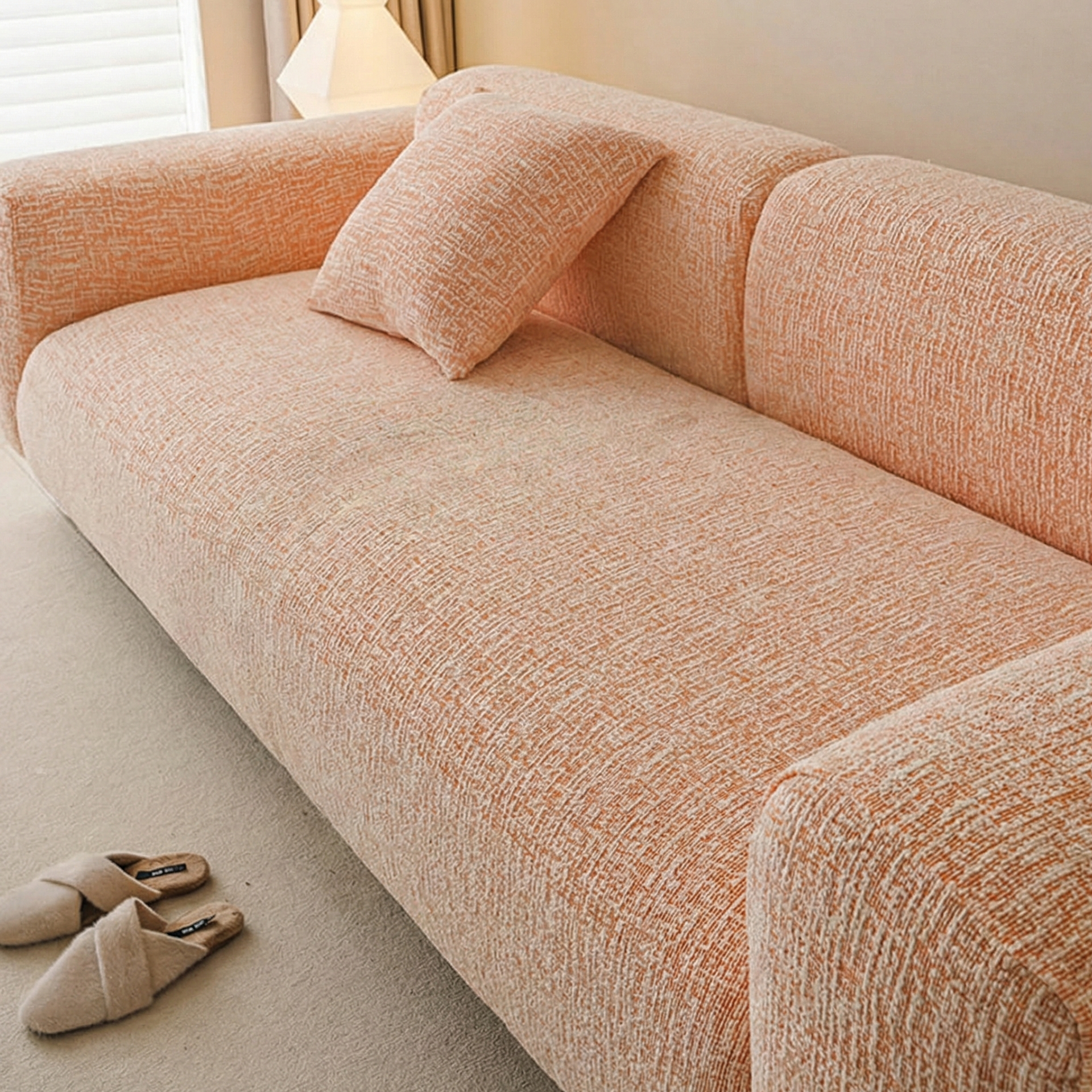 Svea - Chenille Stretch Sofa Cover Full Protection